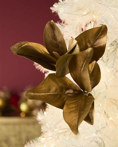 Jim Marvin 57" Magnolia Leaf Garland | Horchow