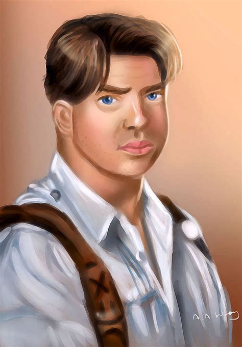 Brendan Fraser - Fan Art by Loveless-Nights on DeviantArt