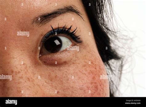 Open eye close up girl woman female stare open eyes hi-res stock ...