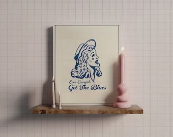 Even Cowgirls Get the Blues, Giclée Fine Art Print, Western Cowgirl ...