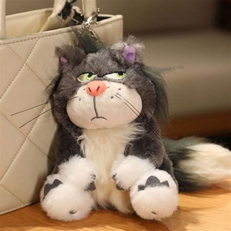 Disney Cat Lucifer Plush Toy Cinderella Bad Cat Lucifer Plush Toy Soft ...