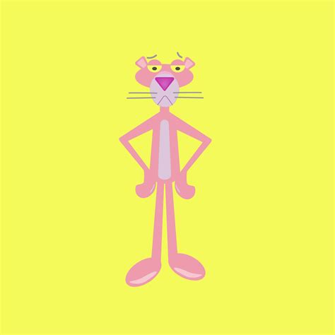 ArtStation - Pink Panther 2D Art