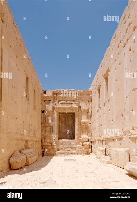 Temple of Bel (Temple of Baal) in the ancient city of Palmyra, Syria