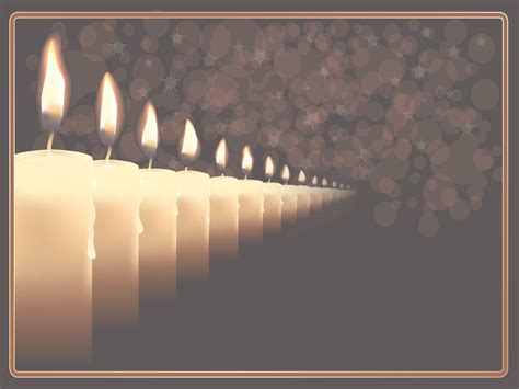 Candles Ar In Que Religious Backgrounds for Powerpoint Templates - PPT ...