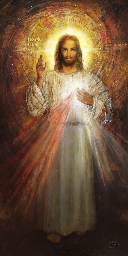 divine mercy original painting  paintingvalleycom explore