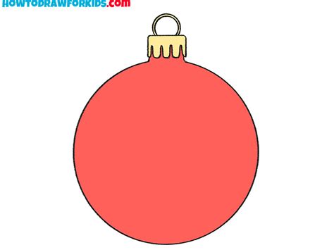 How to Draw a Christmas Ornament - Easy Drawing Tutorial