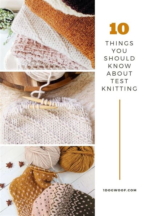 pattern testing knitting crochet