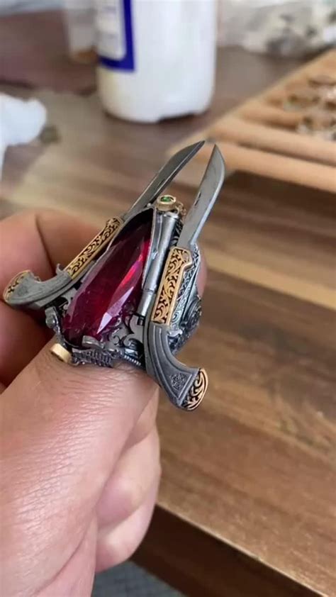 Перстень мужской из серебра Кольца Печатки [Video] | Mens rings fashion ...