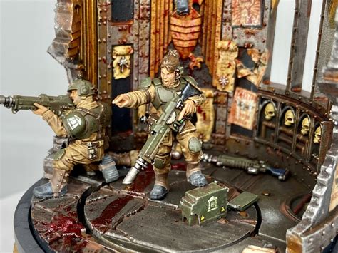 Minka Lesk 40K Diorama - Cadia's Requiem: Unseen Agony