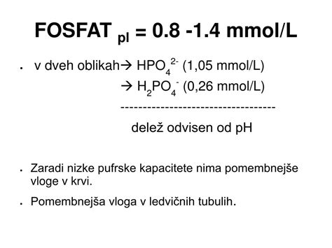 PPT - FIZIOLOŠKE OSNOVE MOTNJE NA RAVNI KONCENTRACIJE Ca in P ...