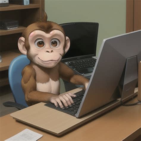 monkey typing  keyboard blank template imgflip