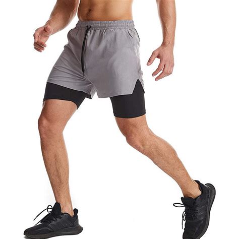 mens compression running shorts    oem shorts diguan apparel