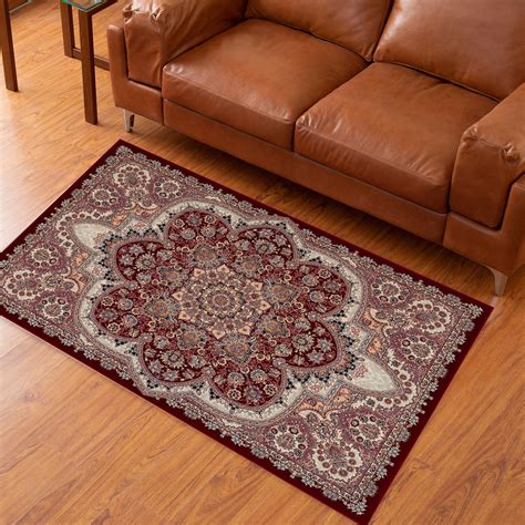 Buy Paradise Woven Carpet - 150x210cm from Home Centre at just INR 17999.0