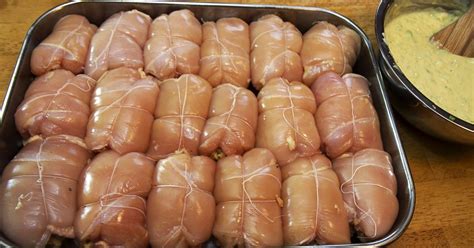 Быстрое и простое запекание куриной грудки для большой компании