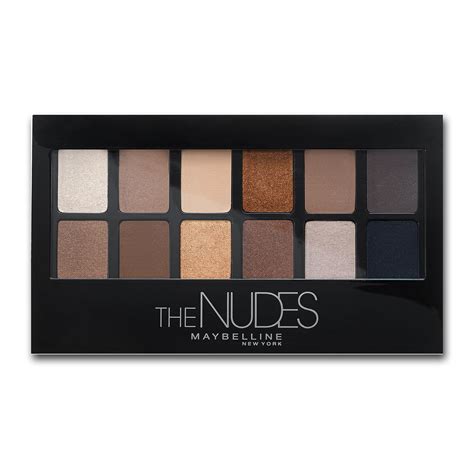 Maybelline New York Eyeshadow Palette, The Nudes | Amazon.com.br