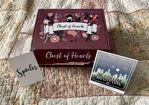 Meine April Chest of Hearts Box ist da! — Feder und Eselsohr