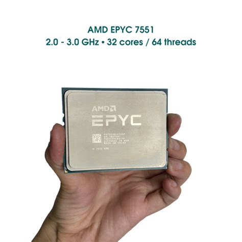 CPU AMD EPYC 7551
