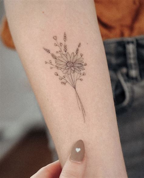 daisy tattoo ideas 2