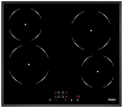 Индукционная варочная панель Haier HHY-Y64FFVW, встраиваемая, черный ...
