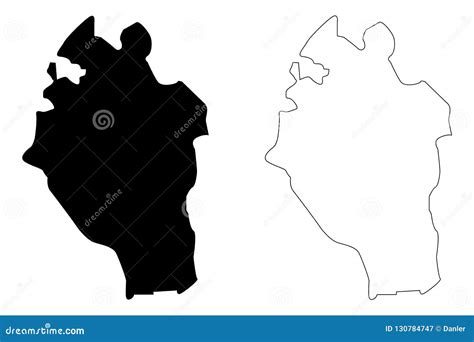 kabaena island map vector stock vector illustration  island