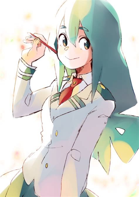 two tsuyu doodles - oh boy here's some art