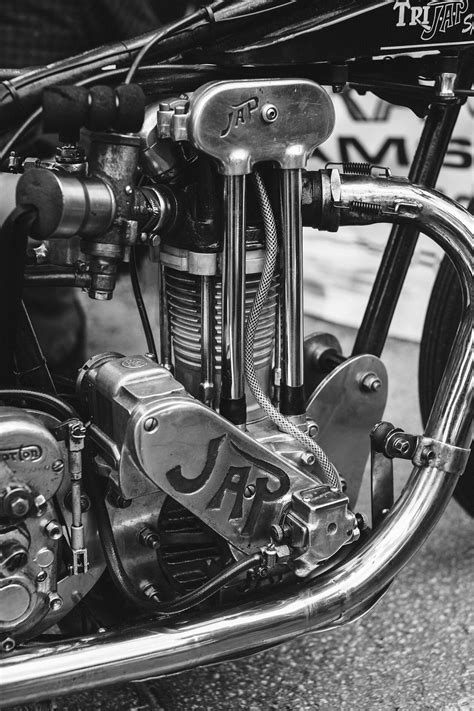 JAP Vintage Motorcycle Engine Photo - Etsy