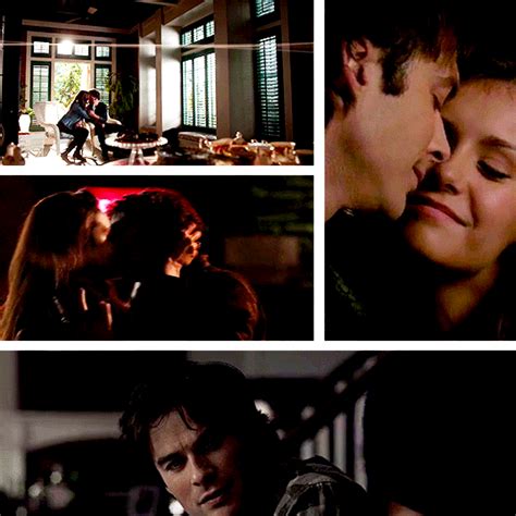 neenadoughbreva: Every Damon + Elena kiss -... - Obsessed Fan Girl!