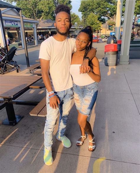 PINTREST: pimpbabiee🦋 | White shirt and blue jeans, Couple goals ...
