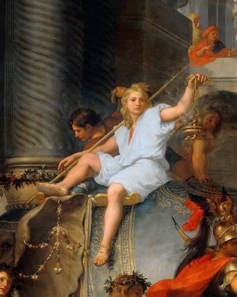 Лебрен, Шарль (Париж 1619-1690) -- Триумфальный вьезд Александра ...