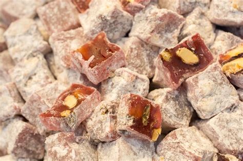 Premium Photo | Traditional style turkish delight sweets