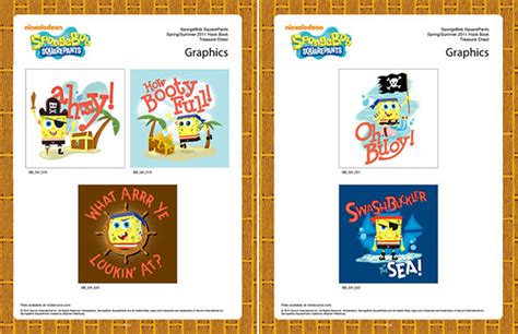 spongebob springsummer  style guide behance