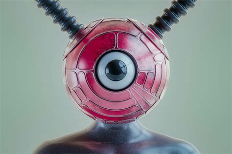 A weird looking object with an eyeball on it's head photo – Wallpaper
