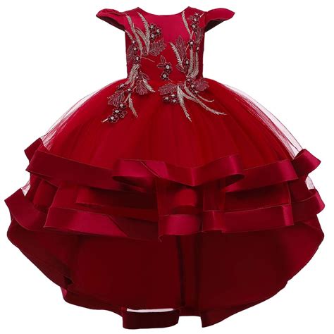 Utoimkio Girls Long Evening Gown Dress Winter Fall Maxi Gown Sleeveless