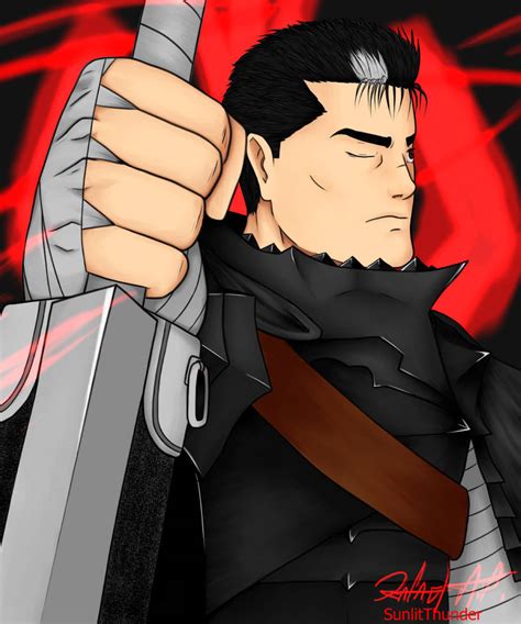 Guts Berserk Fan Art by SunlitThunder on DeviantArt