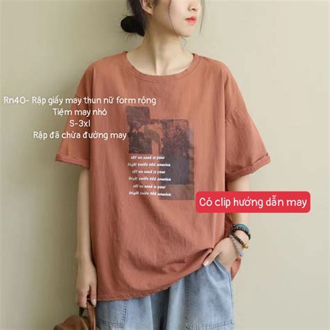 rnrap ao thun nu form rong shopee viet nam