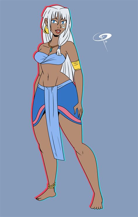 Princess Kida by Chillguydraws on Newgrounds