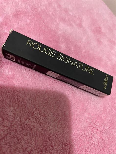 Loreal Rouge Signature, Beauty & Personal Care, Face, Makeup on Carousell