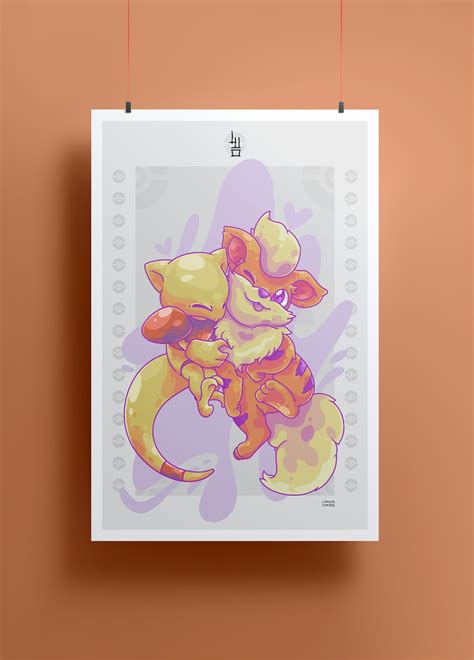 Custom Pokemon Poster - Etsy