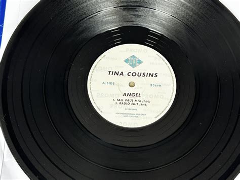 TINA COUSINS – Angel UK 4-Track PROMO 12″ Jive Recs Euro House /TRANCE