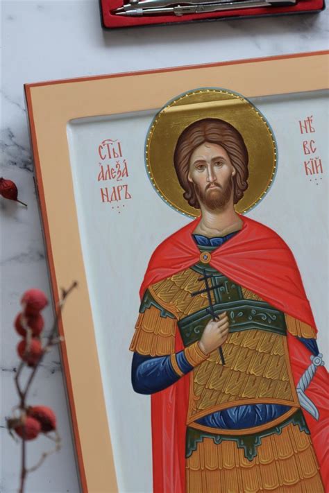 Икона св. Александра Невского/ Icon of St. Alexander Nevsky | Работы ...