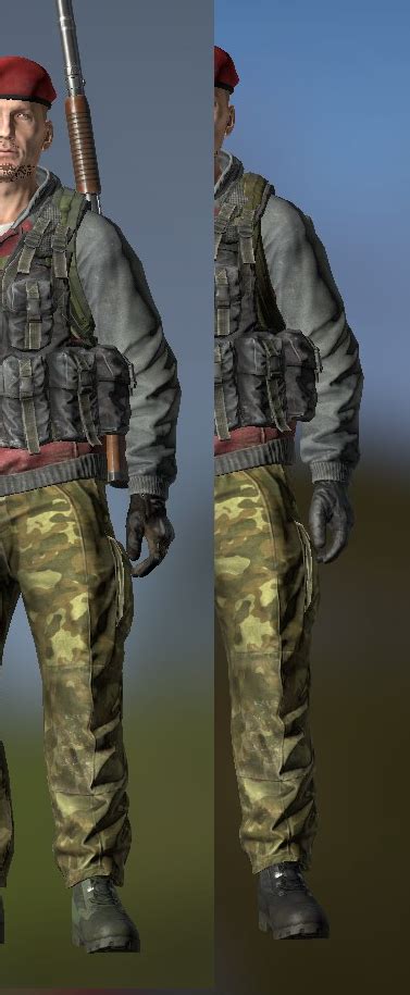 TTSKo pants do not fold into boots anymore? - Questions - DayZRP