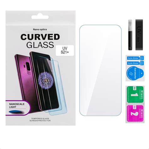 Купить защитное стекло samsung s21 plus uv glue set в СПб