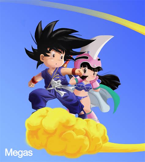ArtStation - Goku and Chi-chi