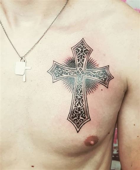 210+ Unique Cross Tattoos For Guys (2021) Celtic Designs On Arm, Back