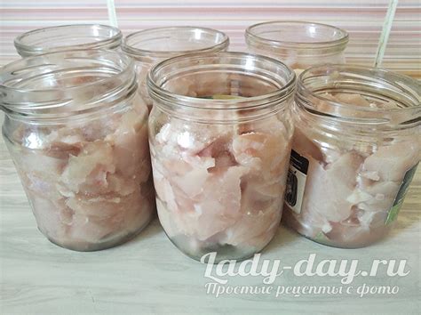 Домашняя тушенка из курицы в духовке рецепт с фото