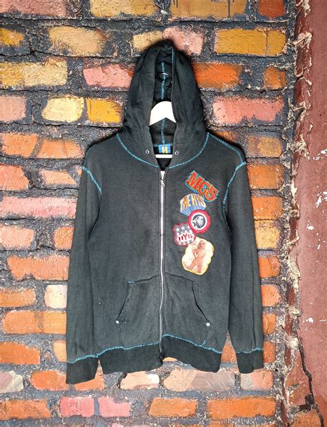 Hysteric Glamour Vintage Hysteric Glamour sexy girl patches hoodie ...