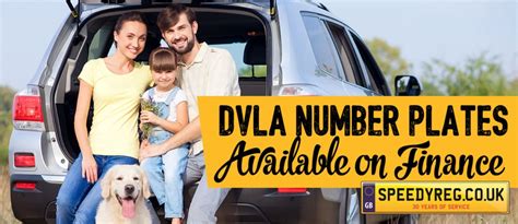 dvla number plates   finance