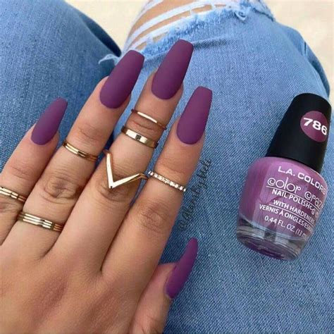 Basic one color nail ideas - hollywoodgerty