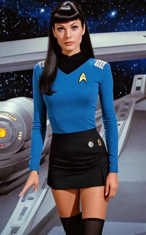Pin von Denny Griffin auf hot women of Star Trek | Hübsche outfits