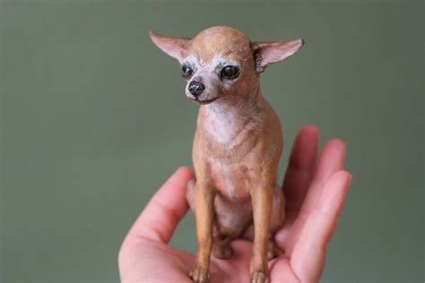 My Collection Of Dog And Cat Sculptures That I Made From Polymer Clay ...